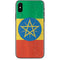 Ethiopia Flag Distressed iPhone XS Max Skin